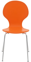 Besucherstuhl Diego - orange