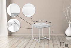 Sitzhocker Barci - wei�