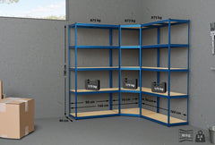 3er Regalsystem - blau by Dropshipping-Europe – Sonstiges