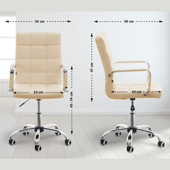 Bürostuhl Deli V2 - creme