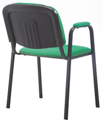 Besucherstuhl Ken PRO Stoff - grün