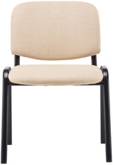 Besucherstuhl Ken V2 Stoff - creme