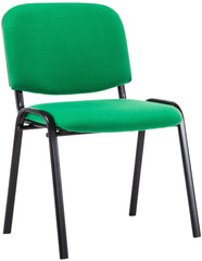 Besucherstuhl Ken V2 Stoff - grün