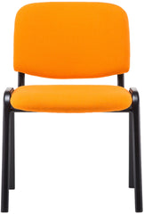 Besucherstuhl Ken V2 Stoff - orange