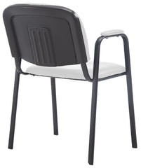 Besucherstuhl Ken PRO Kunstleder - weiß