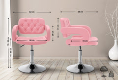 Lounger Dublin Kunstleder - pink