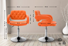 Lounger Dublin Kunstleder - orange