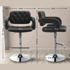 Barhocker Dublin C - schwarz - InfinityMarket