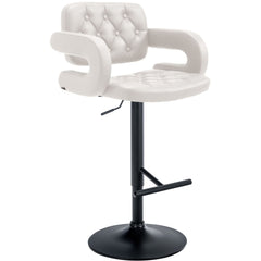 Barhocker Dublin schwarz - weiß