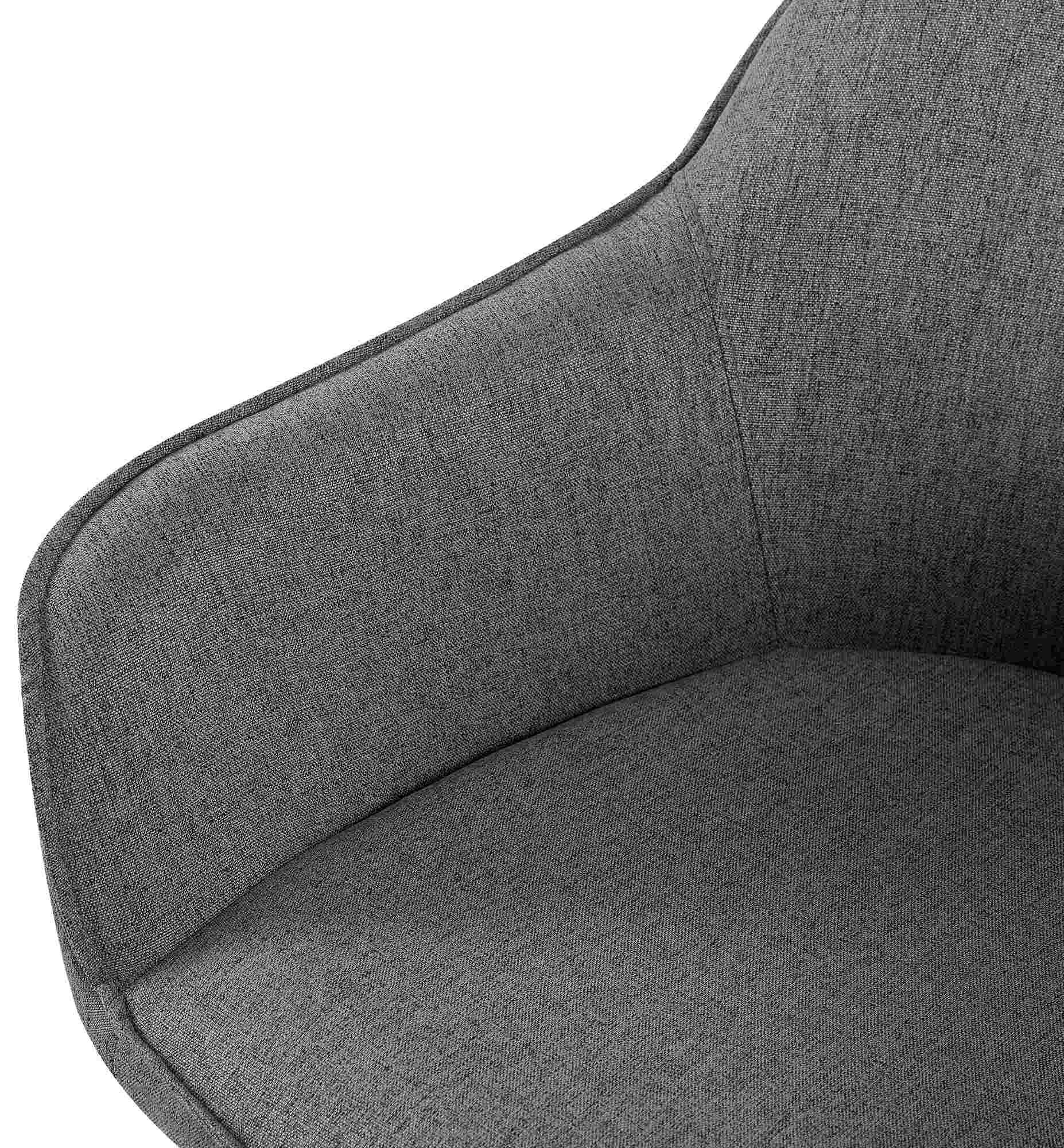 2er Set Esszimmerstühle Boise Stoff - dunkelgrau by Dropshipping-Europe – Esszimmerstühle