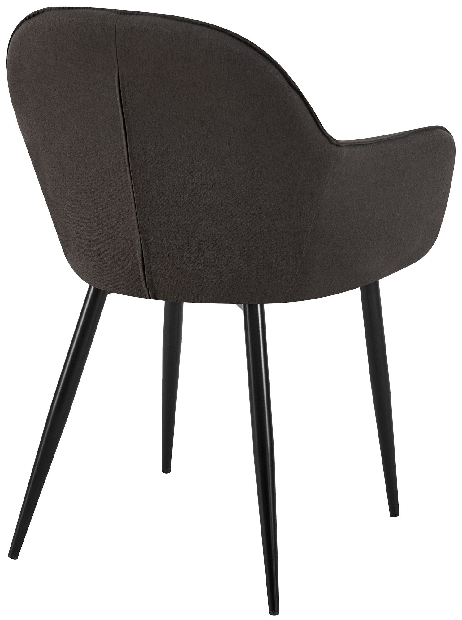 2er Set Esszimmerstühle Boise Stoff - schwarz by Dropshipping-Europe – Esszimmerstühle
