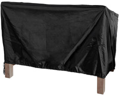Abdeckhaube f�r 120cm Gartenbank - schwarz