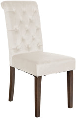 Esszimmerstuhl Lisburn  Samt - creme
