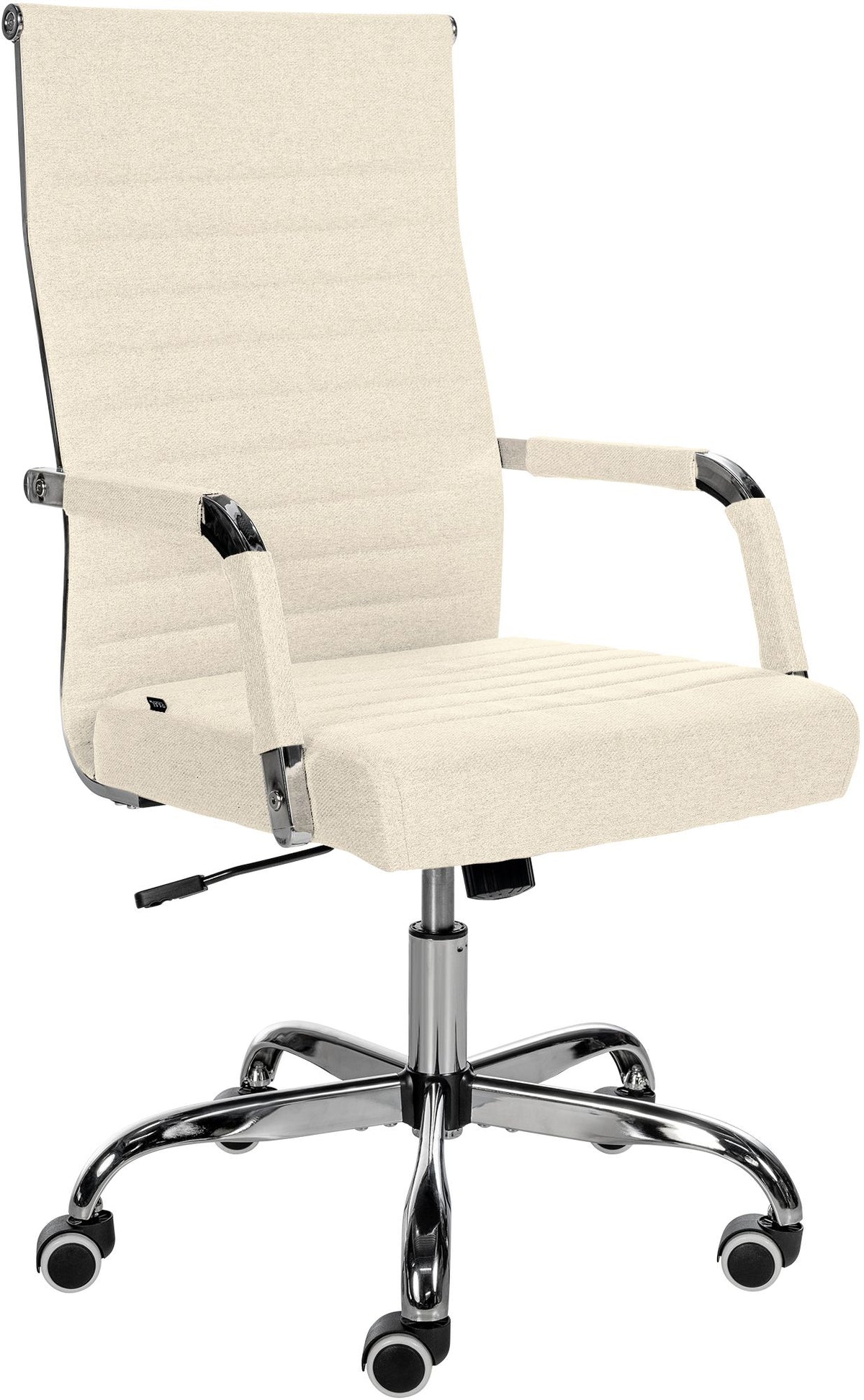 Bürostuhl Amadora Stoff - creme