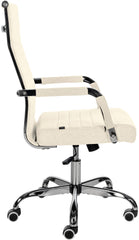 Bürostuhl Amadora Stoff - creme