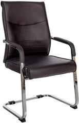 Besucherstuhl Hobart - braun