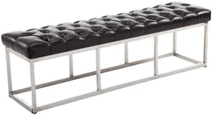Sitzbank Amun Kunstleder E150 - braun