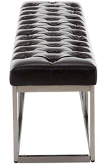 Sitzbank Amun Kunstleder E150 - braun