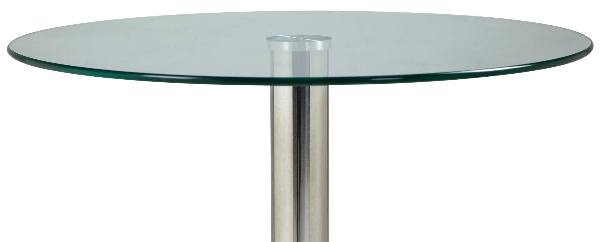 Glastisch 70 cm - klarglas - InfinityMarket