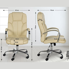 Bürostuhl BIG Xanthos - creme