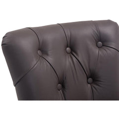 Barhocker Lakewood Echtleder, Antik - braun - InfinityMarket