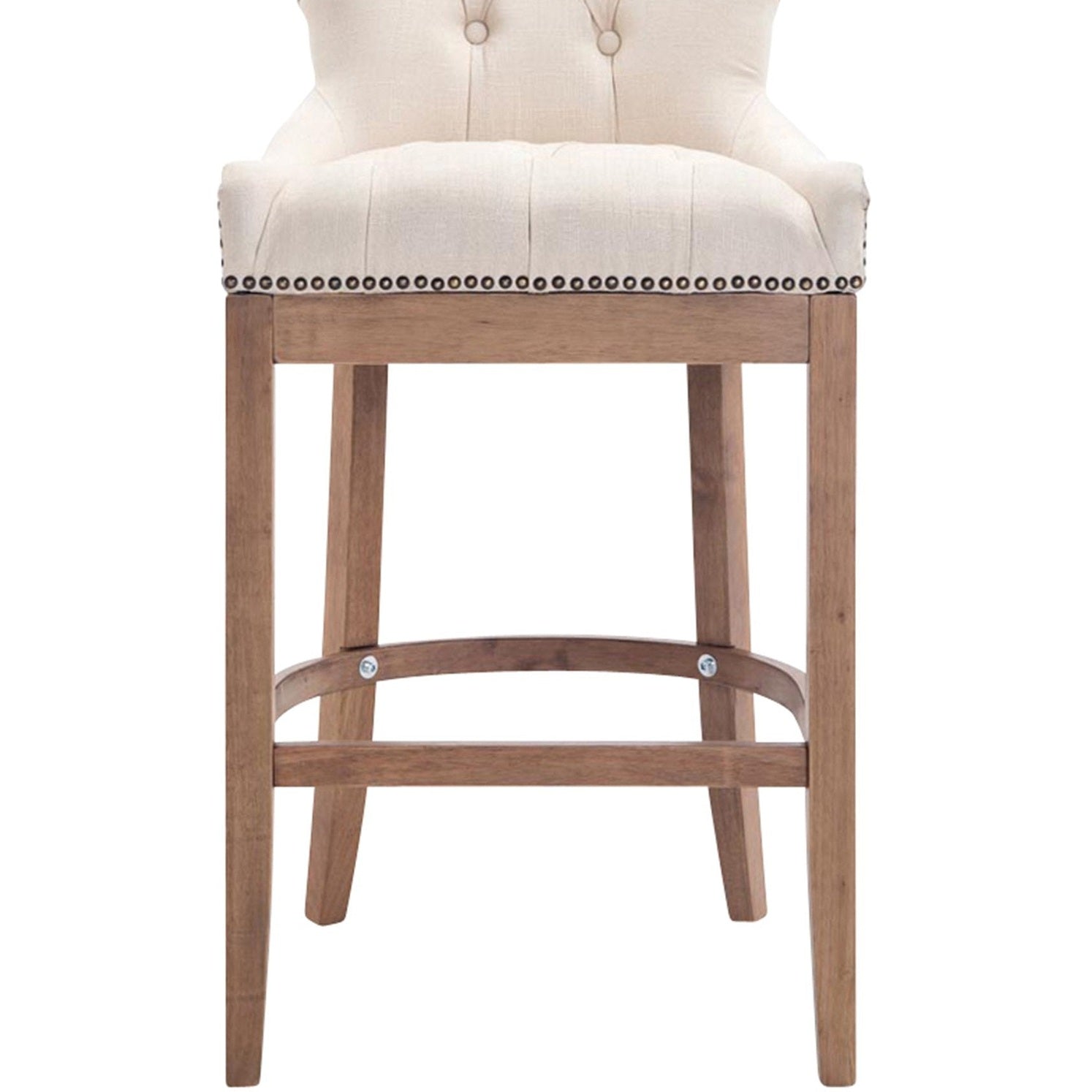 Barhocker Lakewood Stoff, Antik-hell - creme - InfinityMarket