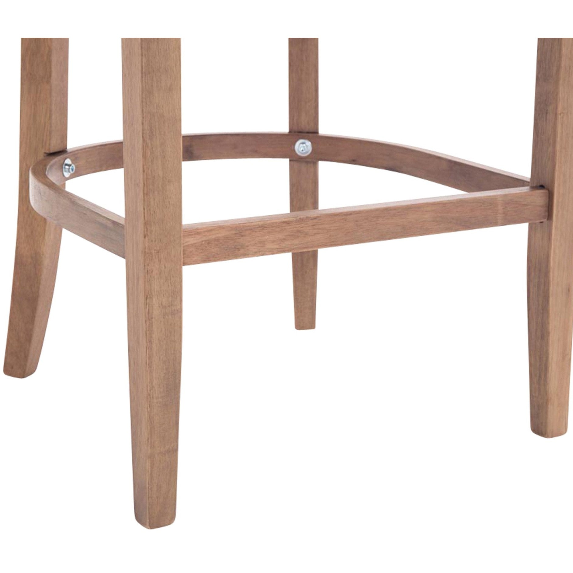 Barhocker Lakewood Stoff, Antik-hell - dunkelgrau - InfinityMarket