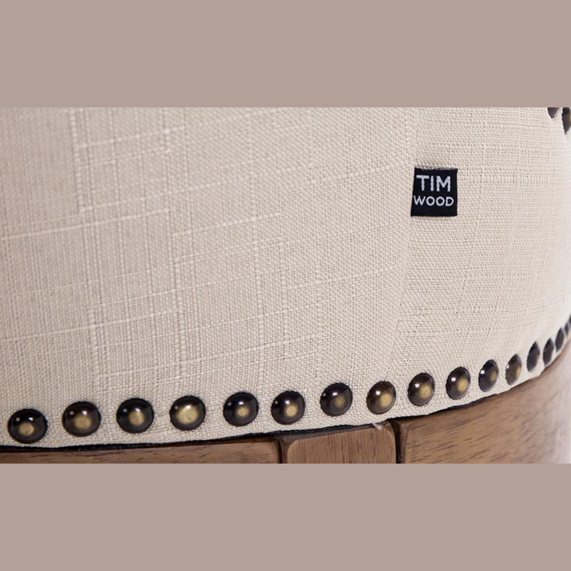 Barhocker Lakewood Stoff, Antik - creme - InfinityMarket