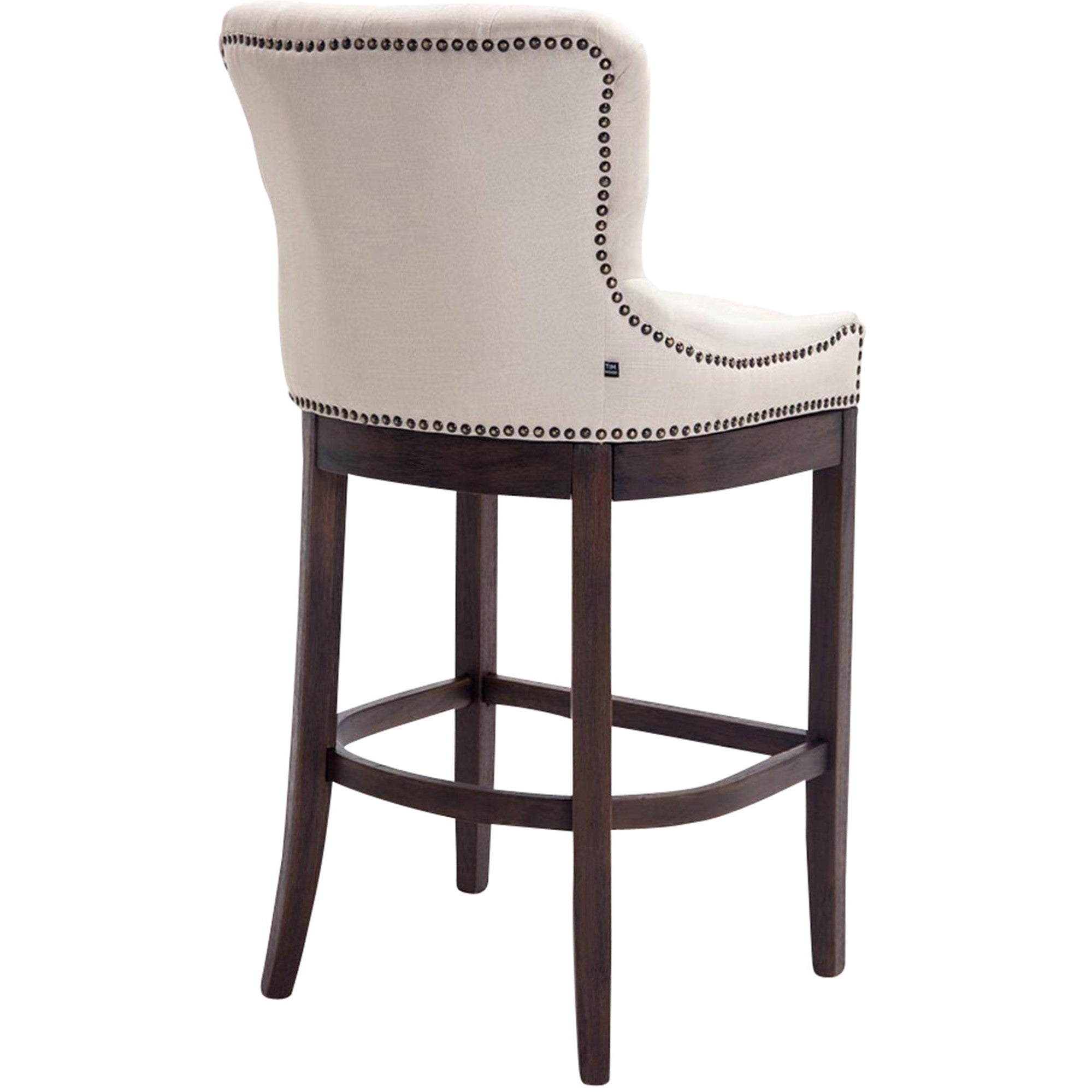 Barhocker Lakewood Stoff, Antik - creme - InfinityMarket