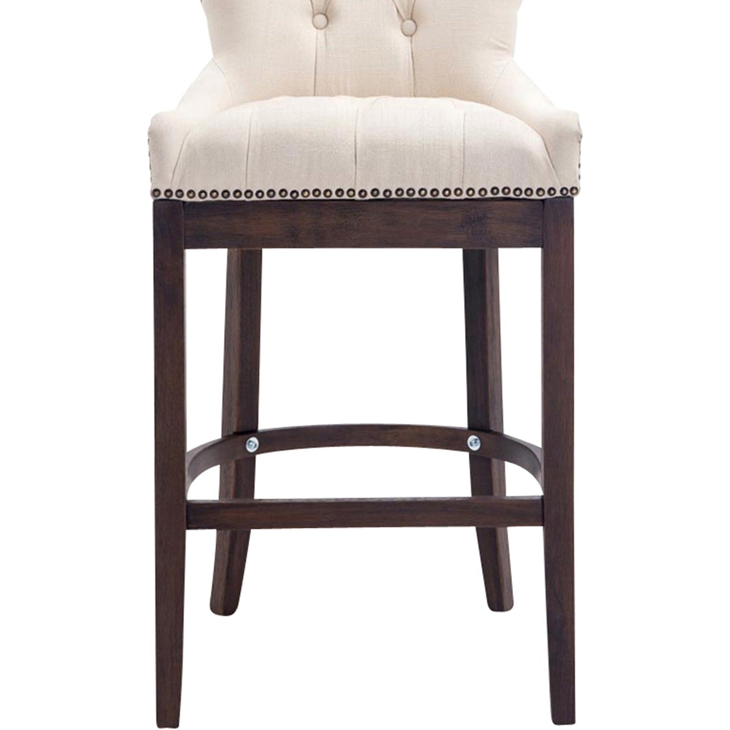 Barhocker Lakewood Stoff, Antik - creme - InfinityMarket