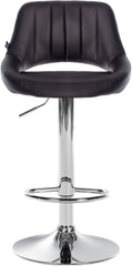 2er Set Barhocker Milet Kunstleder C - braun