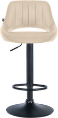 2er Set Barhocker Milet Kunstleder B - creme