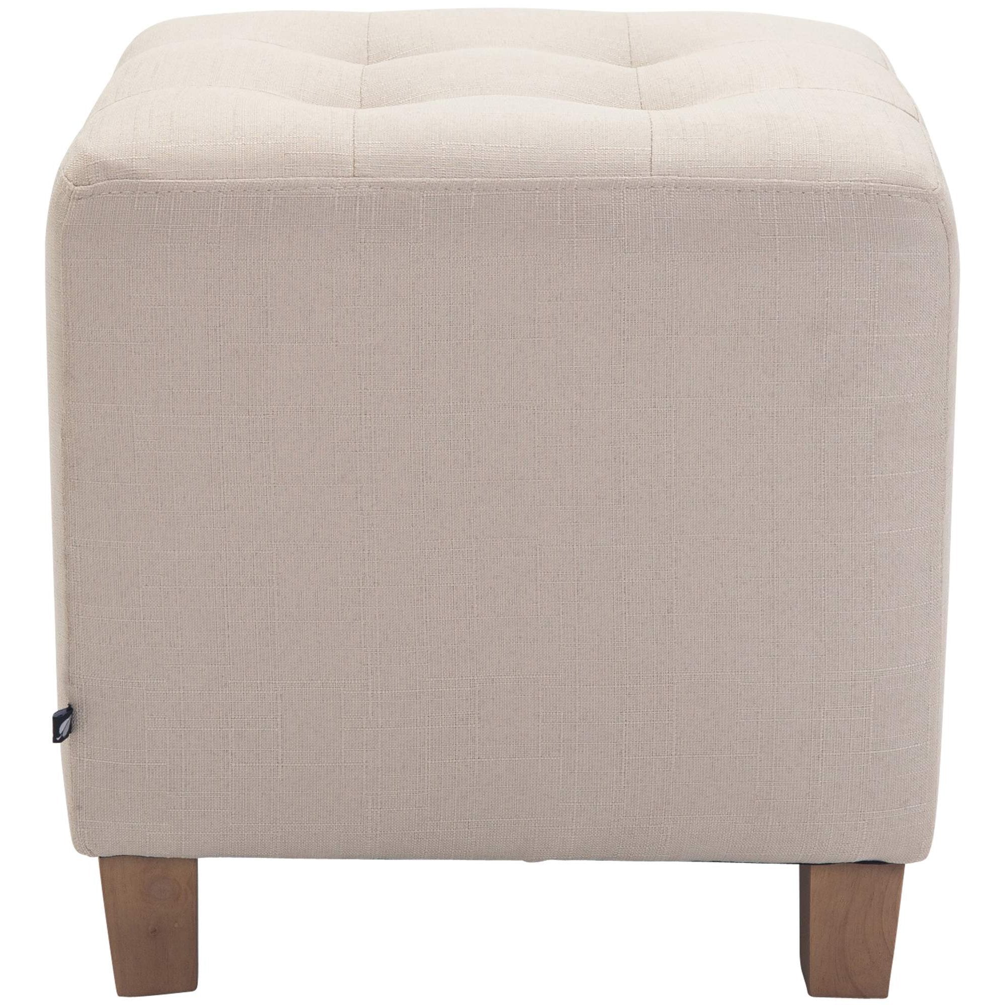 Sitzhocker Pharao, antik-hell - creme - InfinityMarket