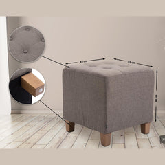 Sitzhocker Pharao, antik-hell - taupe - InfinityMarket