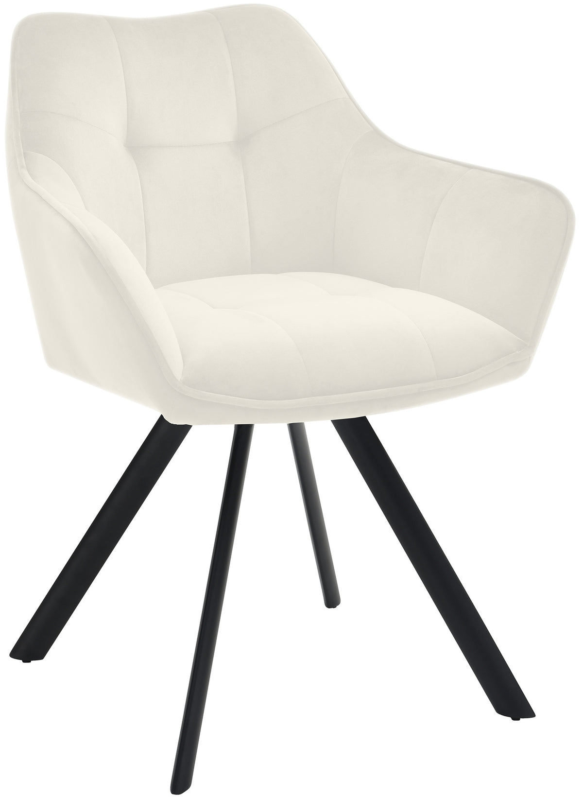 Esszimmerstuhl Scott Samt - creme