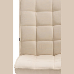 Arbeitshocker Peking V2 Stoff - creme