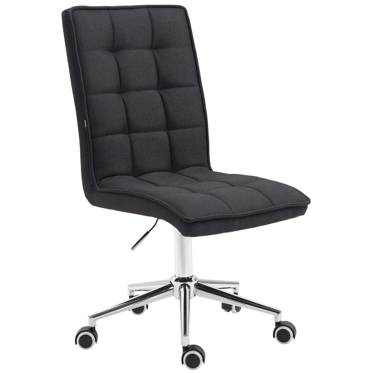 Arbeitshocker Peking V2 Stoff - schwarz
