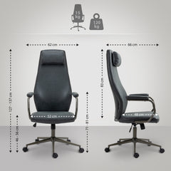 Bürostuhl Pocatello - antik schwarz