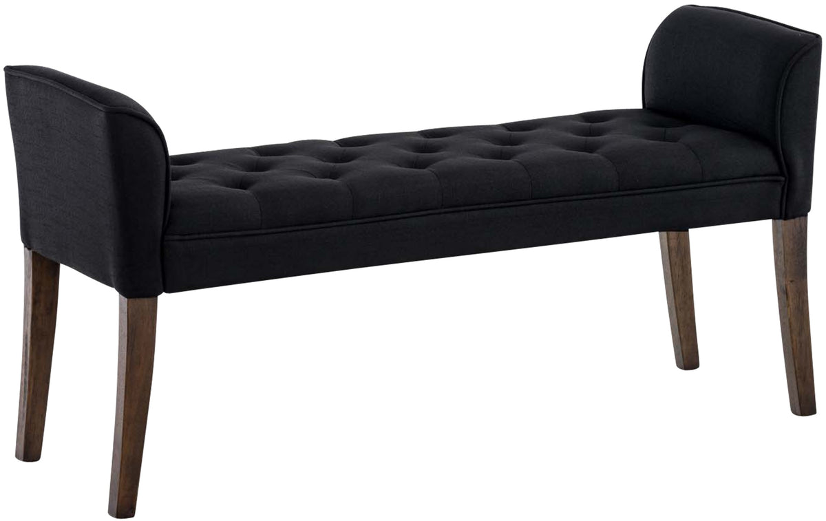 Chaiselongue Cleopatra, antik-dunkel - schwarz