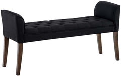 Chaiselongue Cleopatra, antik-dunkel - schwarz