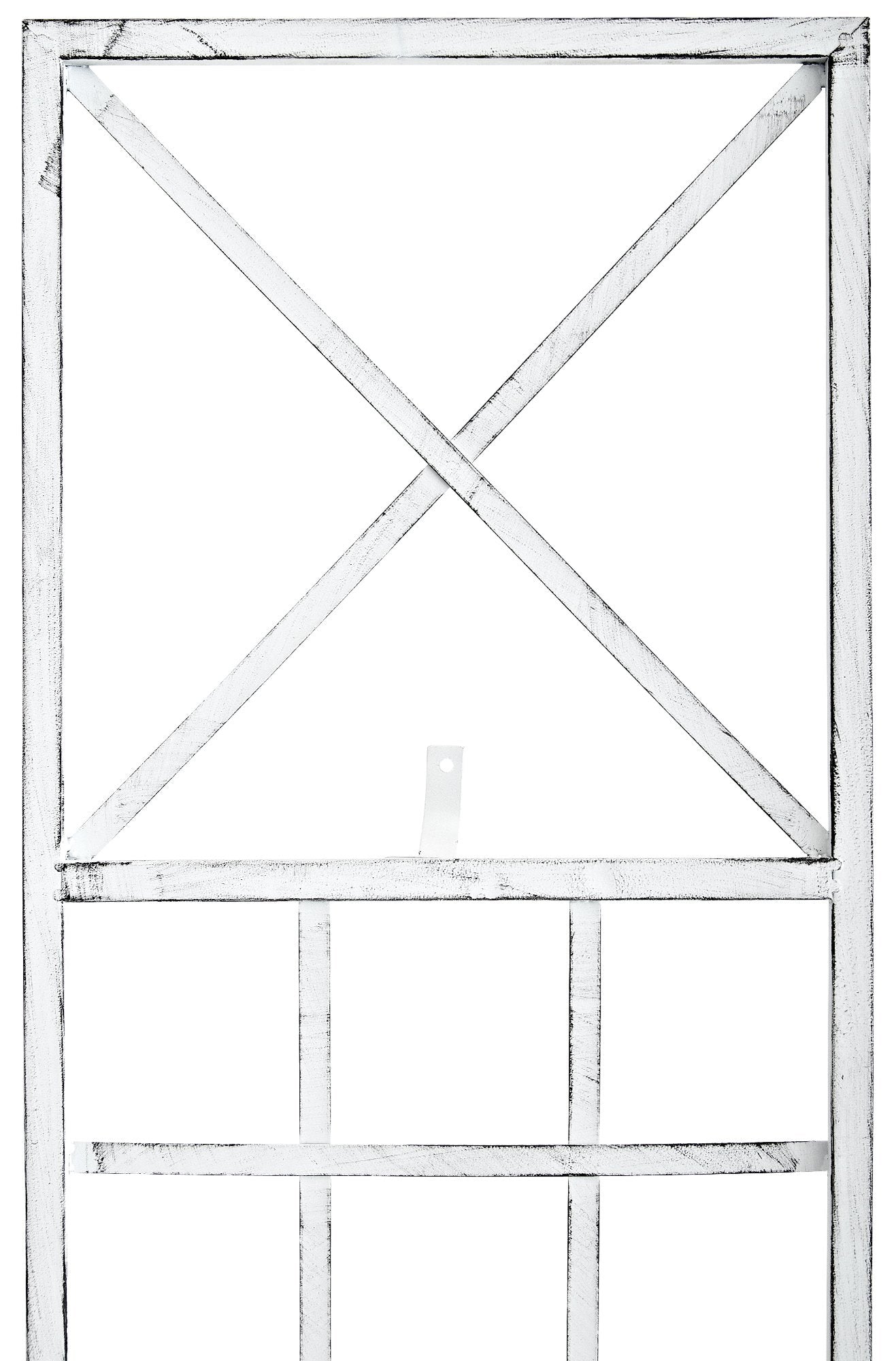 2er Set Rankgitter Trigo - antik wei� by Dropshipping-Europe – Rosenb�gen