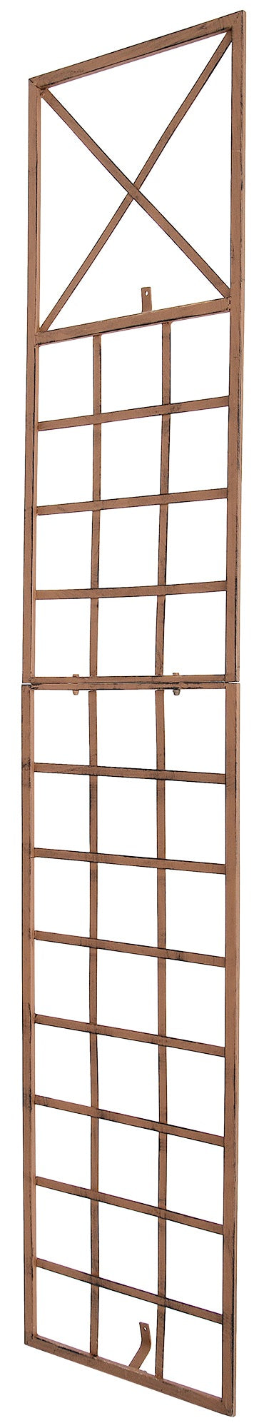2er Set Rankgitter Trigo - antik braun by Dropshipping-Europe – Rosenb�gen