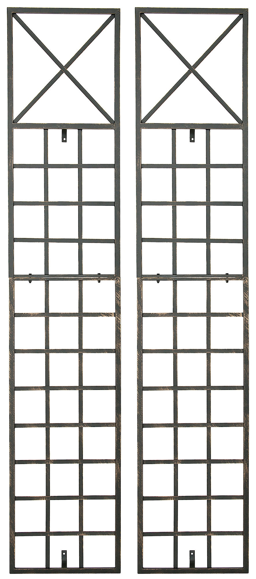 2er Set Rankgitter Trigo - bronze by Dropshipping-Europe – Rosenb�gen