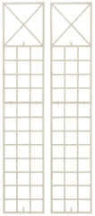 2er Set Rankgitter Trigo - antik-creme by Dropshipping-Europe – Rosenb�gen