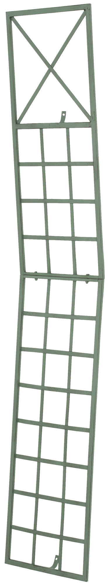2er Set Rankgitter Trigo - antik-gr�n by Dropshipping-Europe – Rosenb�gen