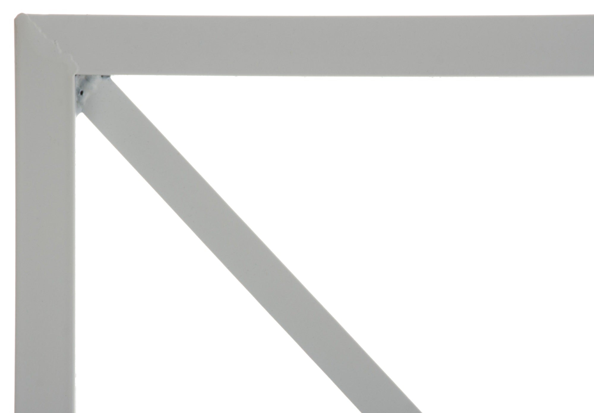 2er Set Rankgitter Trigo - wei� by Dropshipping-Europe – Rosenb�gen