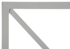 2er Set Rankgitter Trigo - wei� by Dropshipping-Europe – Rosenb�gen