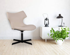 Lounger Welland Kunstleder - creme