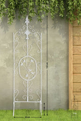 2er Set Rankgitter Burgus - antik wei�