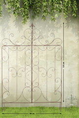 2er Set Rankgitter Mandevilla - antik braun by Dropshipping-Europe – Rosenb�gen